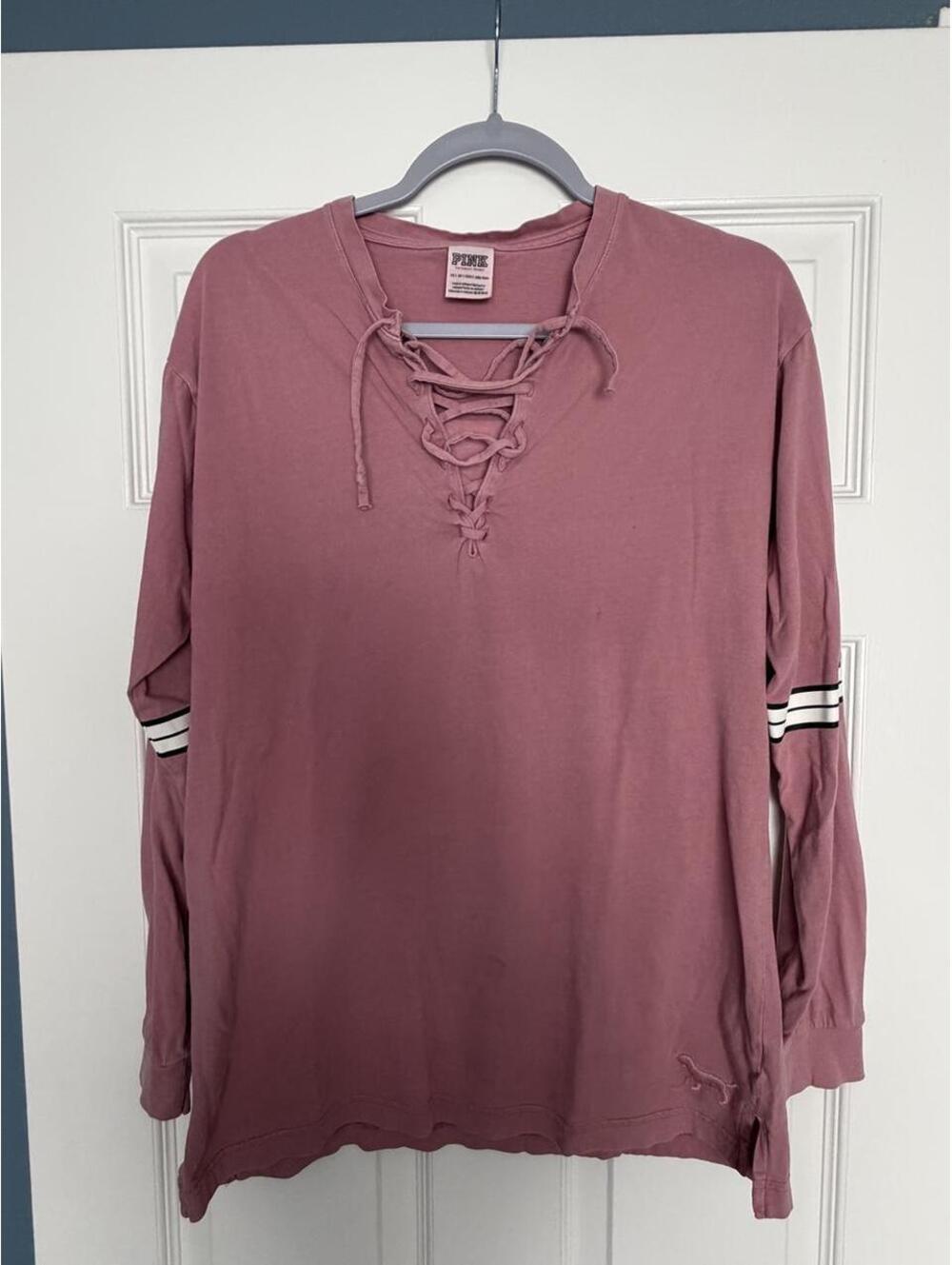 Pink Victoria's Secret long sleeve